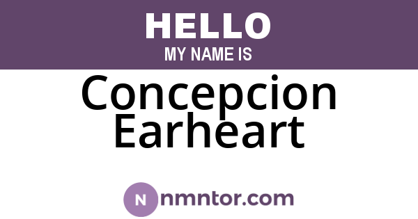 Concepcion Earheart