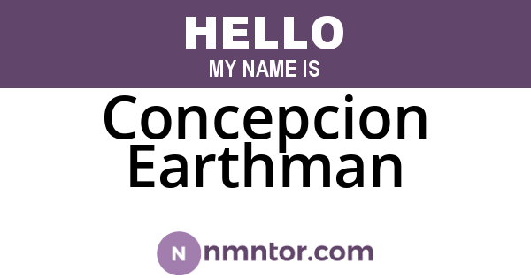 Concepcion Earthman