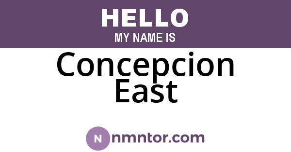 Concepcion East