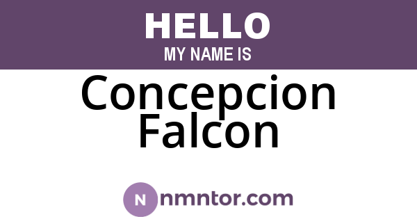Concepcion Falcon
