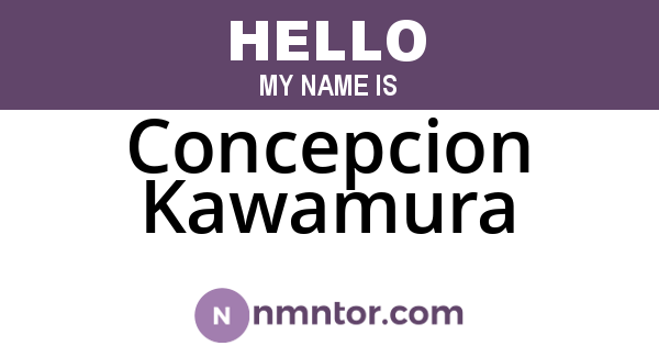 Concepcion Kawamura
