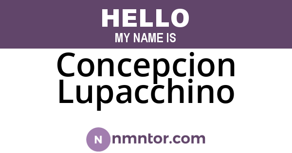 Concepcion Lupacchino