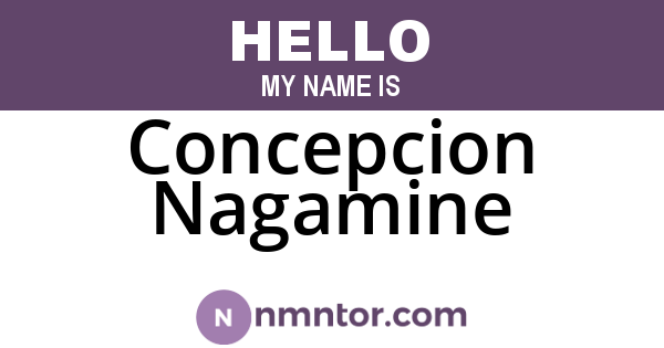 Concepcion Nagamine