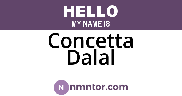 Concetta Dalal