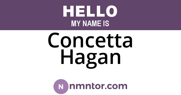 Concetta Hagan