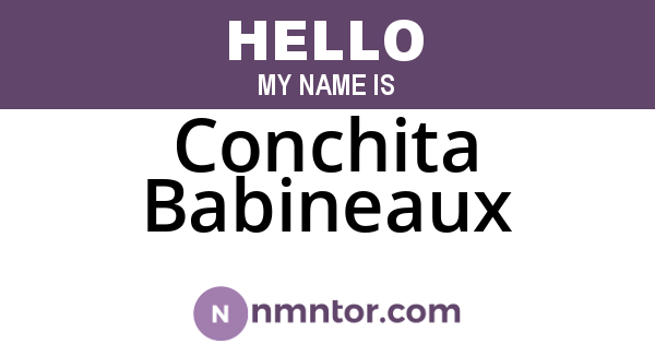 Conchita Babineaux