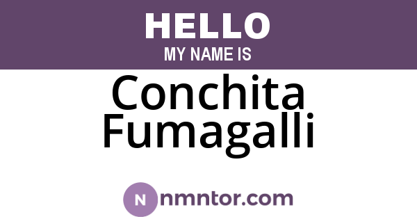 Conchita Fumagalli