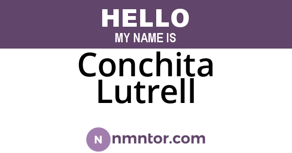 Conchita Lutrell