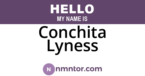 Conchita Lyness
