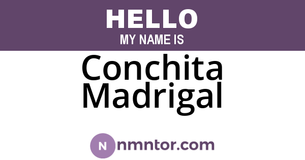 Conchita Madrigal