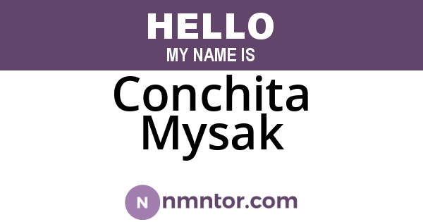 Conchita Mysak