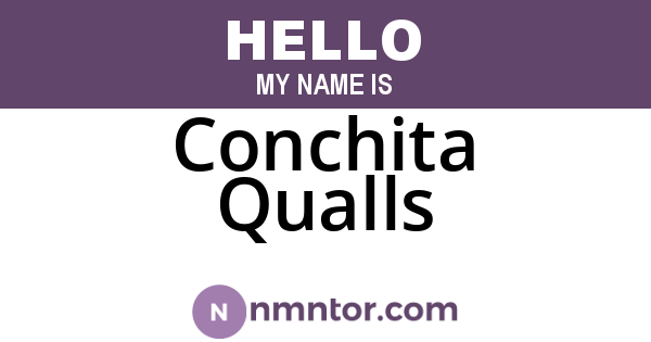 Conchita Qualls