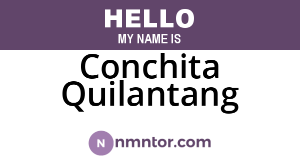 Conchita Quilantang