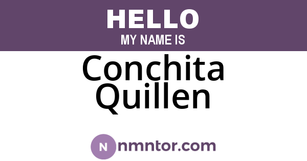 Conchita Quillen