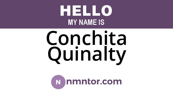 Conchita Quinalty