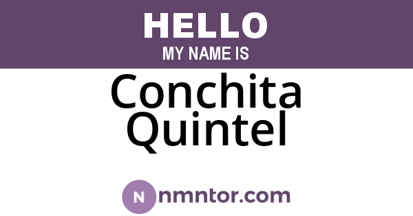 Conchita Quintel