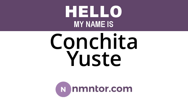 Conchita Yuste
