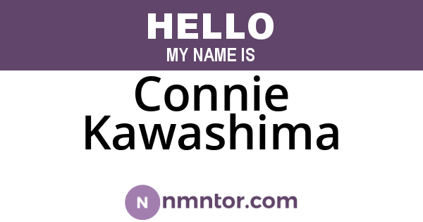 Connie Kawashima