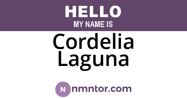 Cordelia Laguna