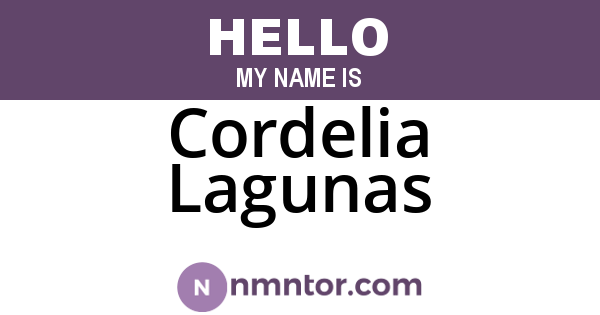 Cordelia Lagunas