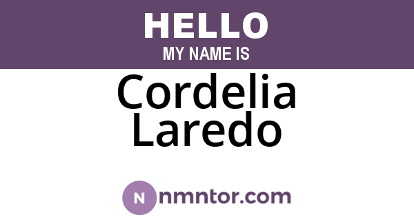 Cordelia Laredo