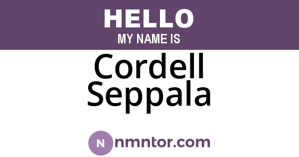 Cordell Seppala