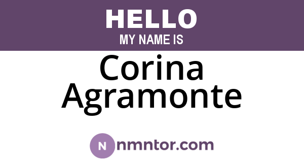 Corina Agramonte