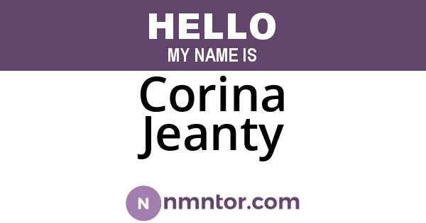 Corina Jeanty