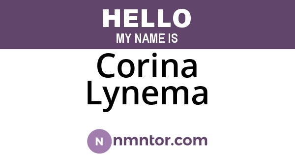 Corina Lynema