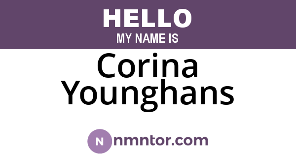 Corina Younghans