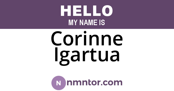 Corinne Igartua