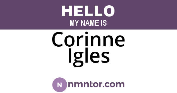 Corinne Igles