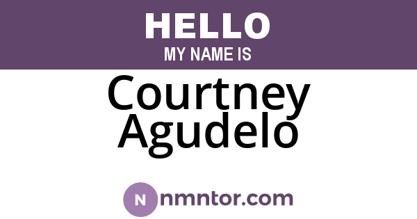 Courtney Agudelo