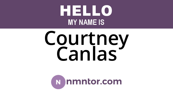 Courtney Canlas