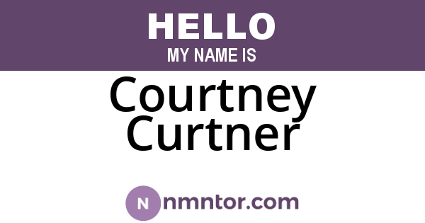 Courtney Curtner