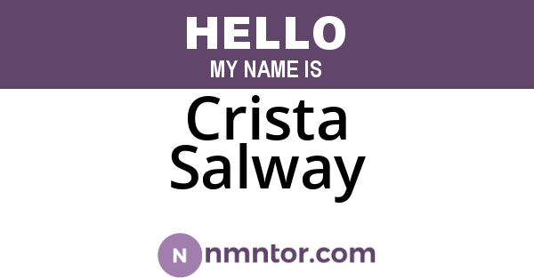Crista Salway
