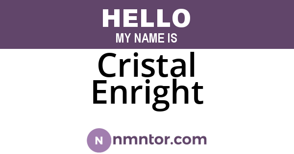 Cristal Enright