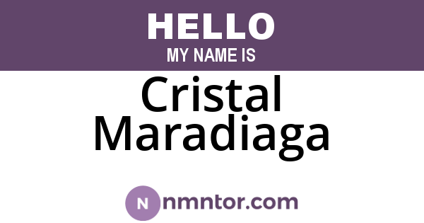 Cristal Maradiaga