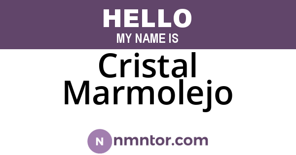Cristal Marmolejo