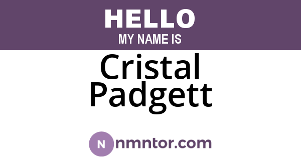 Cristal Padgett