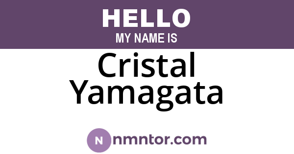Cristal Yamagata