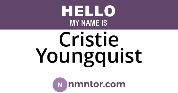 Cristie Youngquist