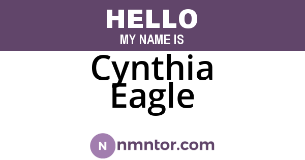 Cynthia Eagle