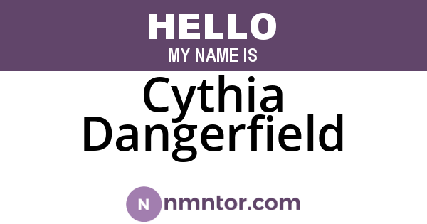 Cythia Dangerfield