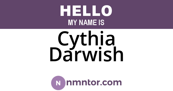 Cythia Darwish