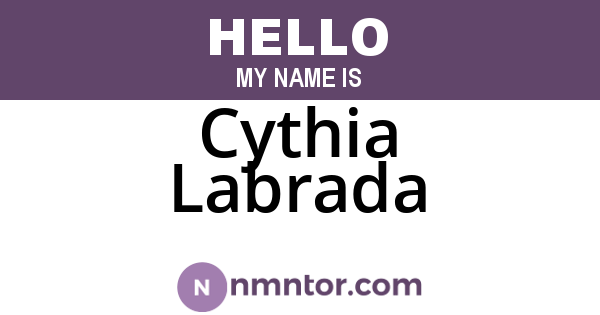Cythia Labrada