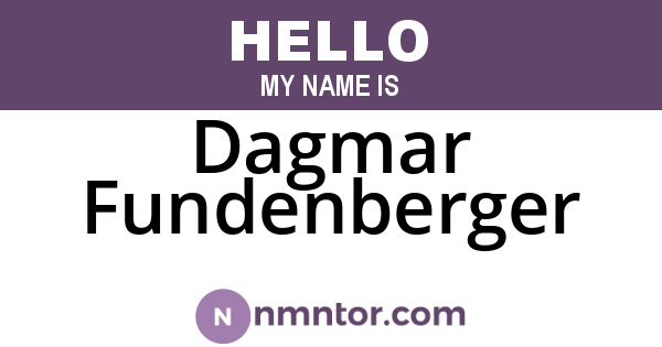 Dagmar Fundenberger