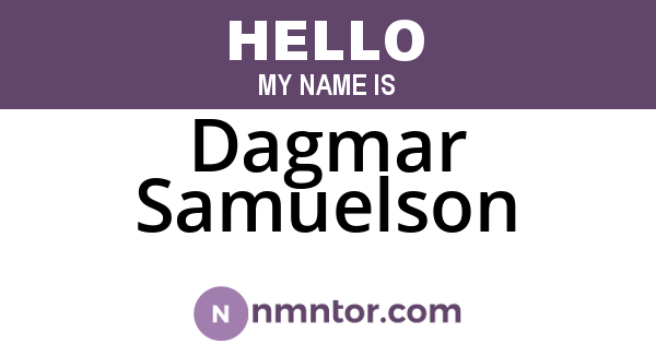 Dagmar Samuelson