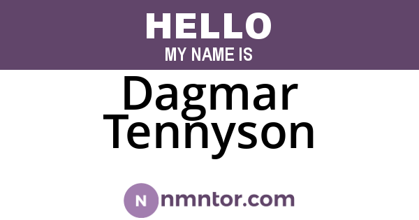 Dagmar Tennyson