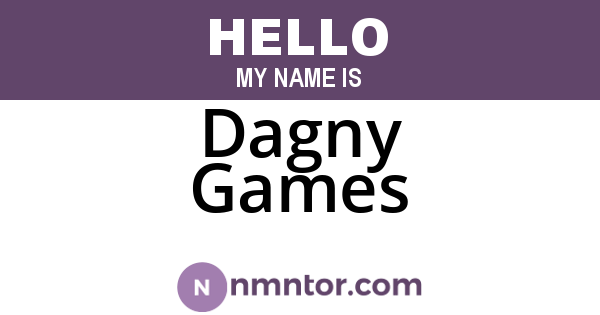 Dagny Games